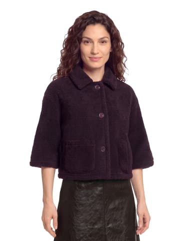 CARTOON Cape mit aufgesetzten Taschen in Dark Dahlia