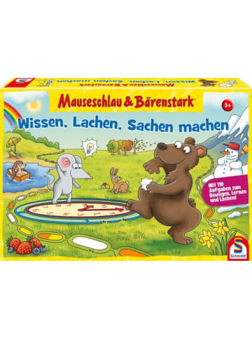 Schmidt Spiele Gesellschaftsspiel Mauseschlau & Bärenstark Wissen, Lachen, Sachen Machen