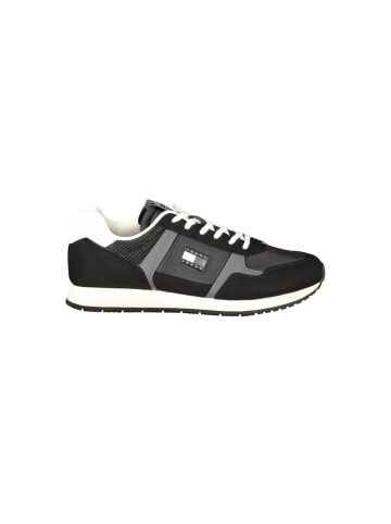 Tommy Hilfiger Schwarze Polyurethan-Sneaker