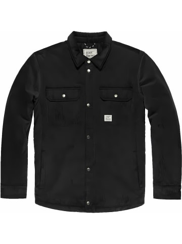 Vintage Industries Jacke "Steven Padded Shirt Jacket" in Schwarz