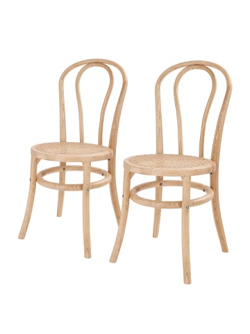 Butlers Butlers Stuhl WIENER MELANGE 2er-Set in Braun