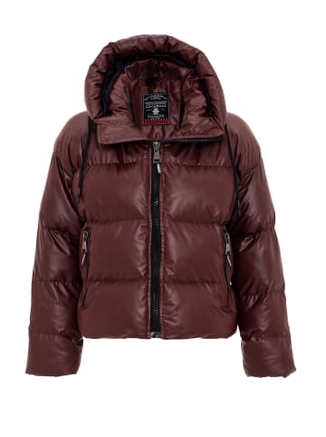 Cipo & Baxx Steppjacke in BURGUNDY