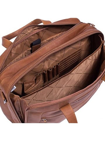 The Chesterfield Brand Laptoptasche für Damen in cognac