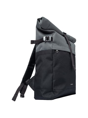 SANDQVIST Icon Rolltop - Rucksack M 14" 60 cm (birch) in multi dark with black leather
