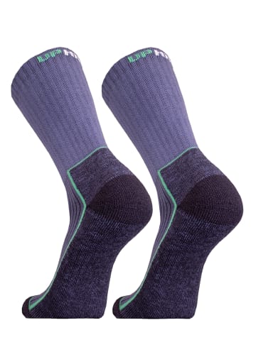 UphillSport Wander-Socken 'SAANA' 2er Pack in Blue