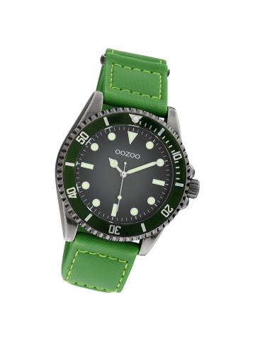 Oozoo Armbanduhr Oozoo Timepieces grün groß (ca. 42mm)