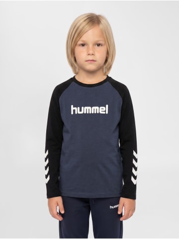 Hummel T-Shirt Hmljr Logo Jungen in OMBRE BLUE
