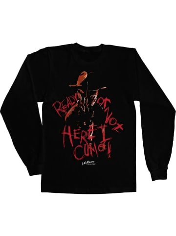 Nightmare On Elm Street Longsleeve in Schwarz