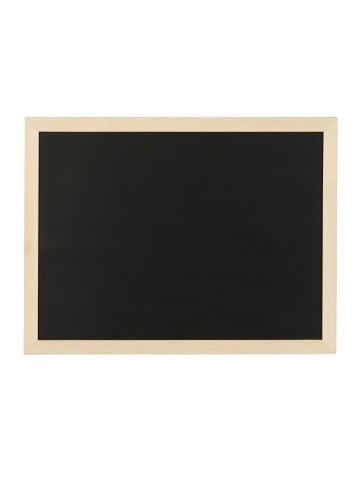 relaxdays 4x Kreidetafel in Schwarz - (B)40 x (H)30 cm