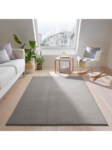 Tara Carpet Kurzflorteppich Kitten in Grau