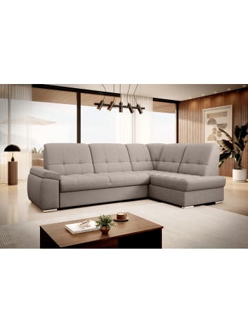 MF Design Saido Recamiere Rechts in Beige -  (L) 272 x (B) 272 x (H) 95 cm