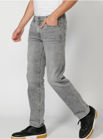 KOROSHI Stretch regular fit jeans in grau