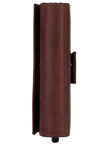 Strellson Kreditkartenetui Brick Lane C-Three E-cage sv8 in Dark Brown