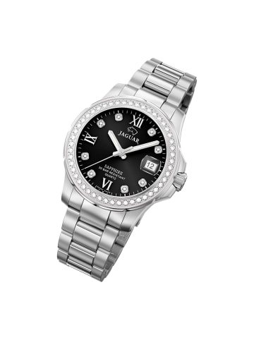 Jaguar Analog-Armbanduhr Jaguar Cosmopolitan silber mittel (ca. 34mm)