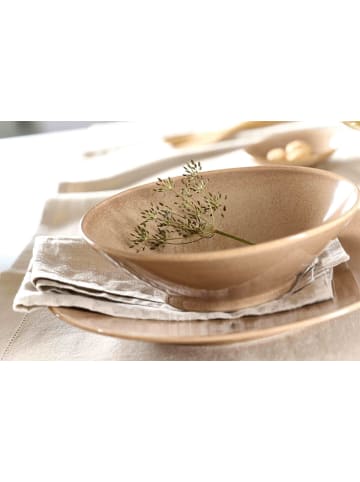 Ritzenhoff & Breker 4er Set Speiseteller Sahara ø 27,5 cm in Hellbraun
