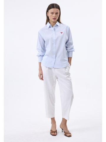 Felix Hardy Oversize Hemd Langarm in Blau