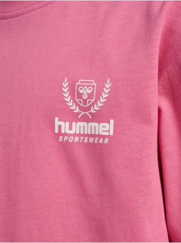 Hummel Shirt "Loose Graphic T-Shirt S/S Bts" in Rosa
