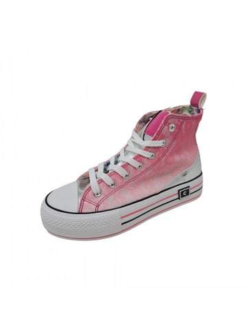 Cafe Noir Leinenschuh  in Pink