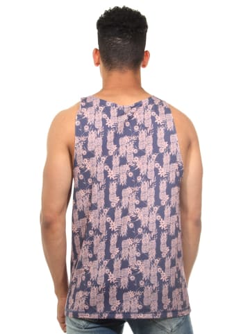 Oboy Tanktop in navy/rosa