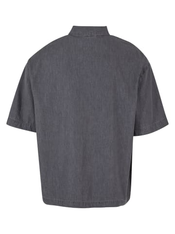 Urban Classics Short Sleeve Shirt in midgrey