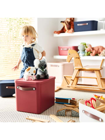 Rotho 2er-Set Aufbewahrungsbox Maloja 27l