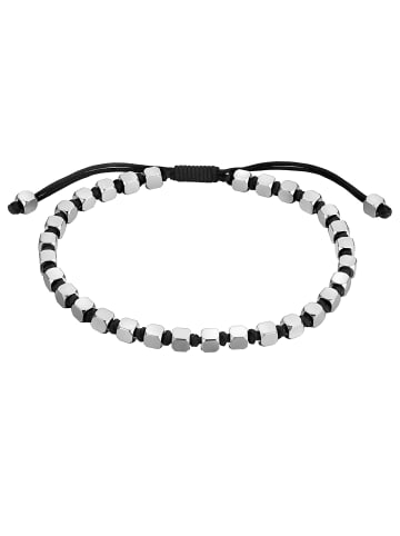 True Rebels Armband aus Edelstahl in silber