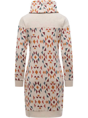 ragwear Sweatkleid Chlloe Aztec YOUMODO in Ecru