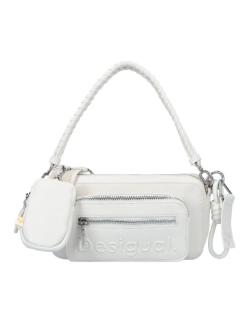 Desigual Cambridge 2.0 Schultertasche 21 cm in weiss