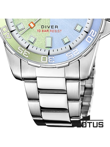 Lotus Chronograph-Armbanduhr Lotus Classic silber mittel (ca. 36,8mm)