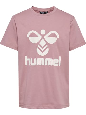 Hummel Hummel T-Shirt S/S Hmltres Kinder Atmungsaktiv in WOODROSE