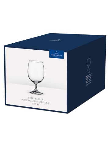 Villeroy & Boch 12er Set Wasserkelche La Divina 330 ml in transparent