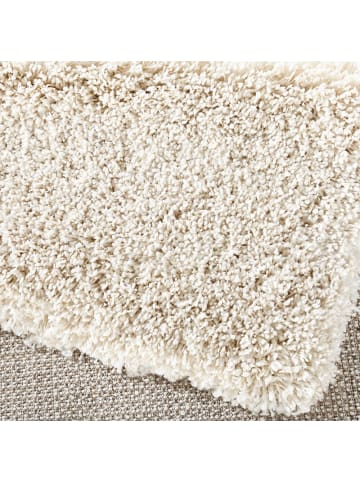 Mint Rugs Hochflor Teppich Venice Creme meliert