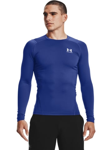 Under Armour Longsleeve "HeatGear Armour Langarm-Oberteil" in Blau