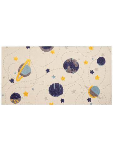 Beliani Kinderteppich LANGSA in Beige/Bunt/Gelb - (W) 80 x (L) 150 cm