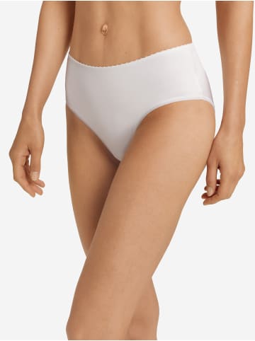 Hanro Midislip Satin Deluxe in off white