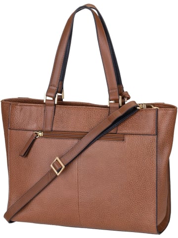 Burkely Handtasche Keen Keira 1000624 in Cognac