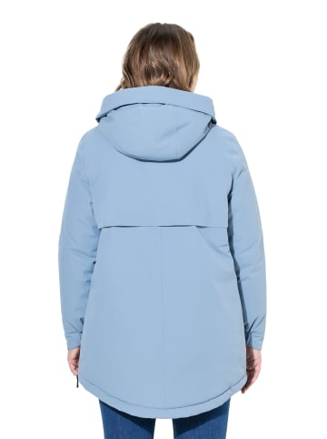 LAURASØN Funktionsjacke in grau-blau