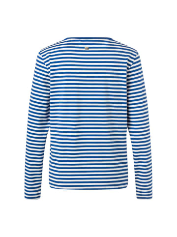 JOOP! Longsleeve in Blau/Weiß