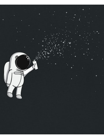wat? Apparel T-Shirt Spray the universe in Schwarz