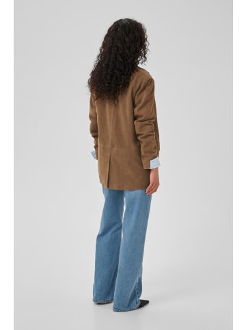 My Essential Wardrobe Lederjacke TARAMW Box fit in Cognac