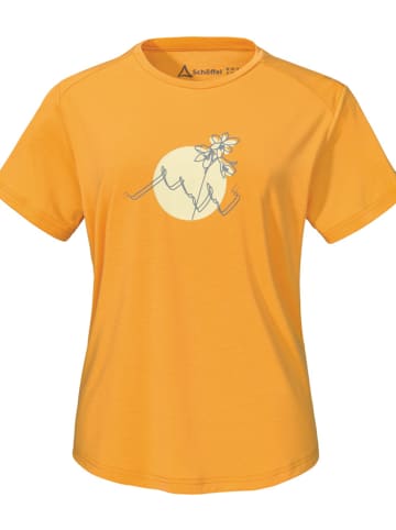 Schöffel T-Shirt "T Shirt Haberspitz L" in orange glow