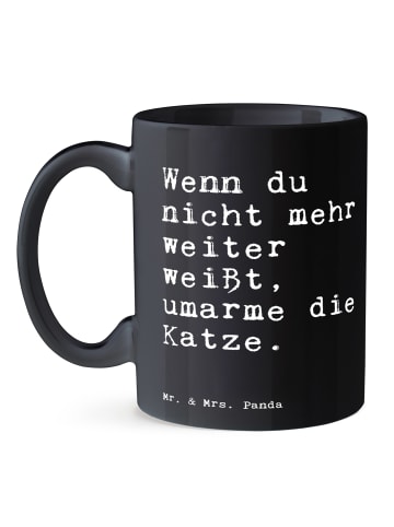 Mr. & Mrs. Panda Pott Wenn du nicht mehr... mit Spruch in Schwarz