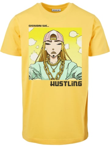 Mister Tee T-Shirt "Everyday She Hustling Tee" in Gelb