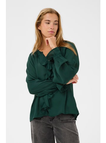 Kaffe Langarm-Bluse KAsienna A-shape in Ponderosa Pine