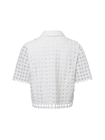 comma Bluse in weiß