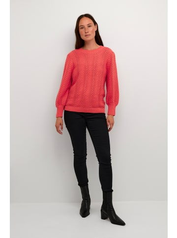 Kaffe Strickpullover KAkate in Cayenne