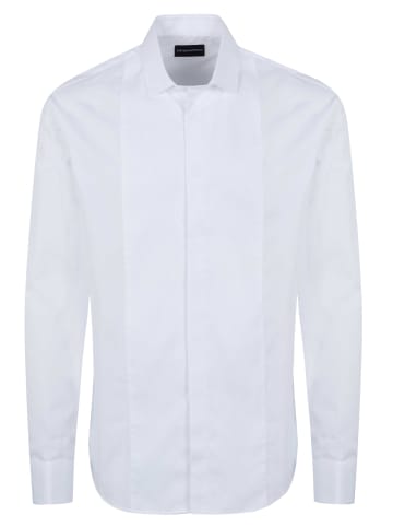 Armani Langarm Business Hemd für Herren in weiß