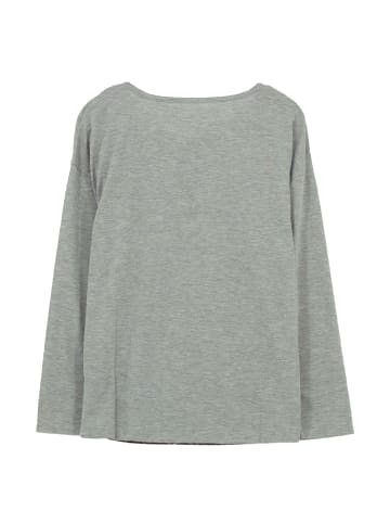 Jack Wolfskin Langarmshirt Moro Panel Damen Langarmshirt Funktionsshirt in Grau