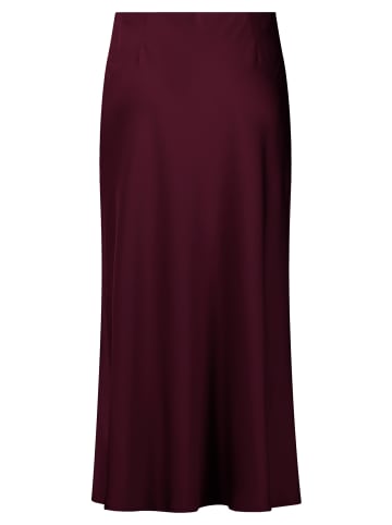 Vera Mont Satinrock wadenlang in Deep Dahlia