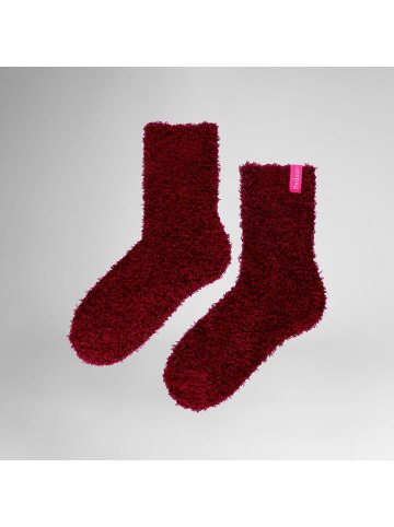 Hudson Socken Cosy Fashion in Purple red